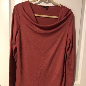 Cowl neck sweater tshirt